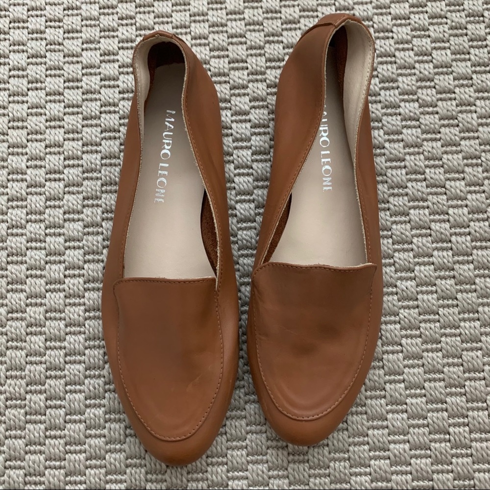 Italian leather loafers